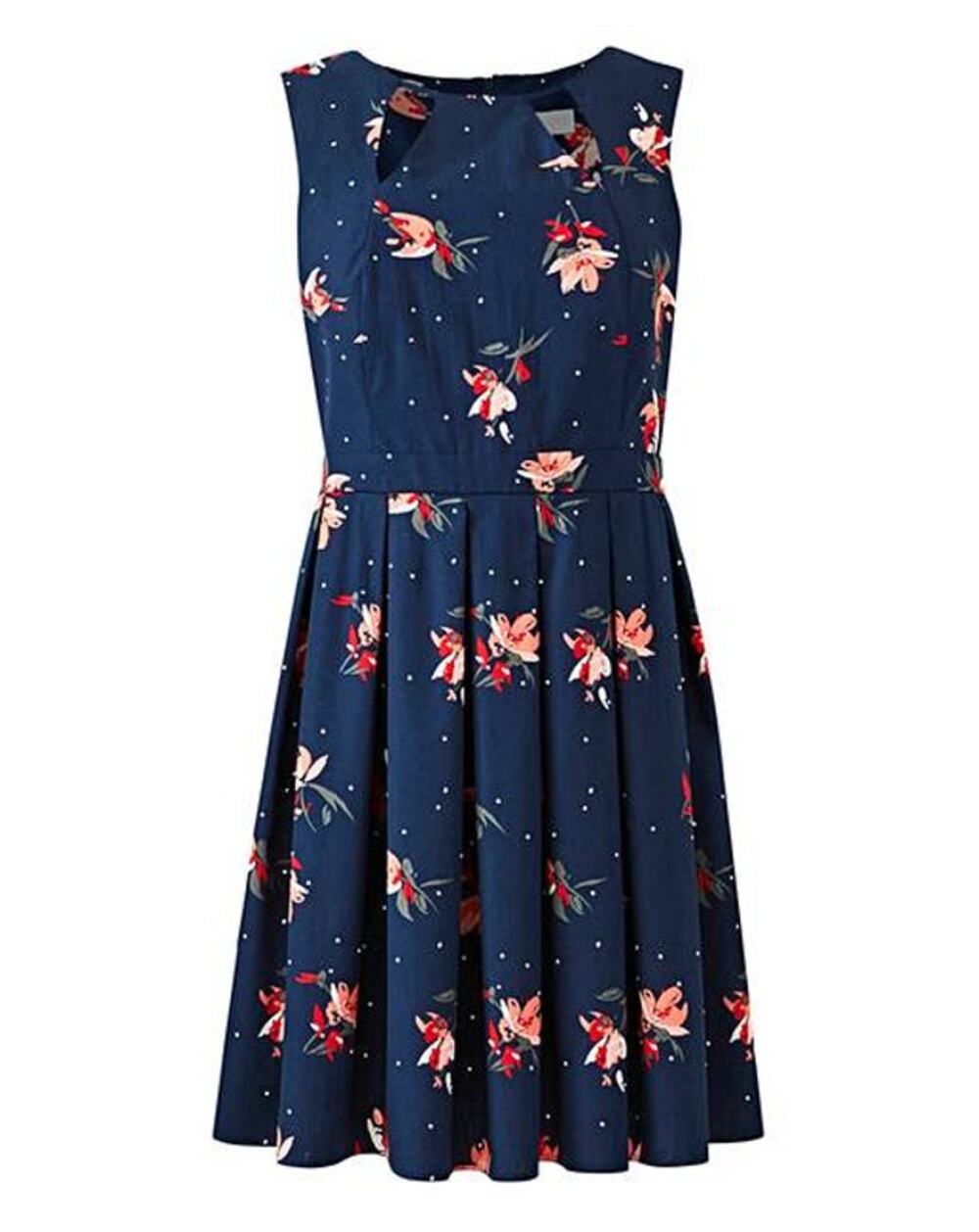 Modcloth Apricot Dress Size UK 14 EUR L